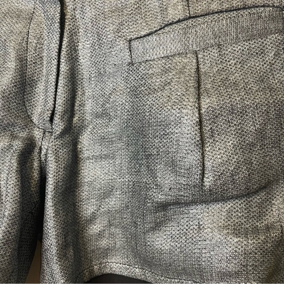 ba&sh Concert Metallic Linen Shorts - Picture 3 of 6